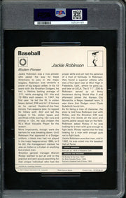 Jackie Robinson 1977-79 Sportscaster Card #09-23 Brooklyn Dodgers PSA 7 #127231122