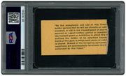 Vince Lombardi Autographed 9/26/1965 Green Bay Packers vs. Baltimore Colts Ticket Stub PSA 8 Auto Grade Mint 9 PSA/DNA #84749544