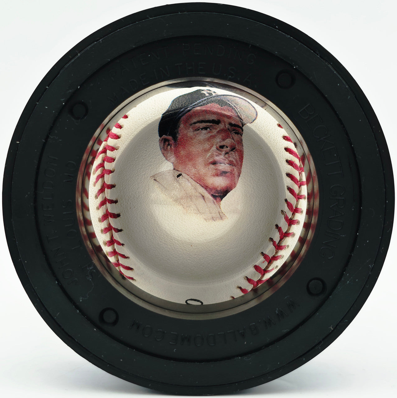 Joe DiMaggio Autographed Official JD Logo League Baseball New York Yankees Auto Grade Gem Mint 10 Beckett BAS #19815349