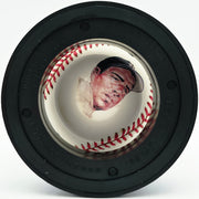 Joe DiMaggio Autographed Official Logo League Baseball New York Yankees Auto Grade Mint 9 Beckett BAS #19815355