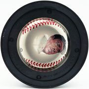Joe DiMaggio Autographed Official Logo League Baseball New York Yankees Auto Grade Mint 9 Beckett BAS #19815354