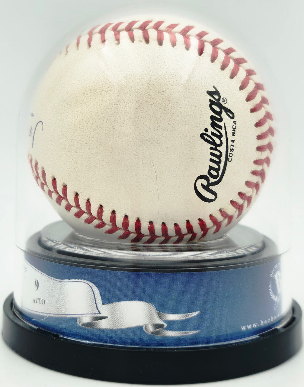 Willie Mays Autographed Official NL Baseball San Francisco Giants Auto Grade Mint 9 Beckett BAS #18630711