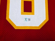 Kansas City Chiefs Derrick Thomas Autographed Red Wilson Jersey Size 44 Beckett BAS #AE85518