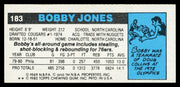 Bobby Jones Autographed 1980-81 Topps Card #183 Philadelphia 76ers SKU #259736