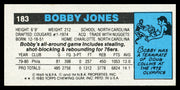 Bobby Jones Autographed 1980-81 Topps Card #183 Philadelphia 76ers SKU #259737