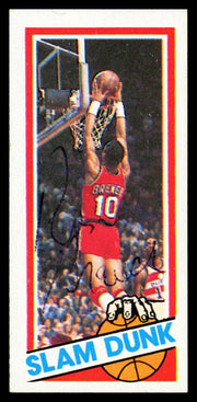 Ron Brewer Autographed 1980-81 Topps Card #258 Portland Trail Blazers SKU #259739