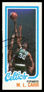 M.L. Carr Autographed 1980-81 Topps Card #35 Boston Celtics SKU #259750