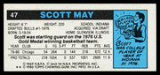 Scott May Autographed 1980-81 Topps Card #47 Chicago Bulls SKU #259756
