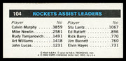 Allen Leavell Autographed 1980-81 Topps Card #104 Houston Rockets SKU #259785