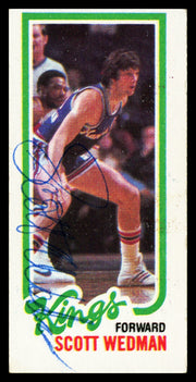 Scott Wedman Autographed 1980-81 Topps Card #131 Kansas City Kings SKU #259805