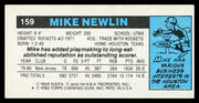 Mike Newlin Autographed 1980-81 Topps Card #159 New Jersey Nets SKU #259818