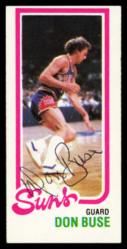 Don Buse Autographed 1980-81 Topps Card #190 Phoenix Suns SKU #259825