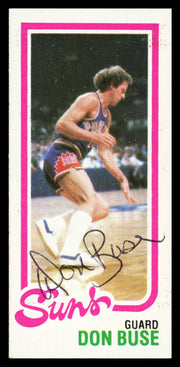 Don Buse Autographed 1980-81 Topps Card #190 Phoenix Suns SKU #259826