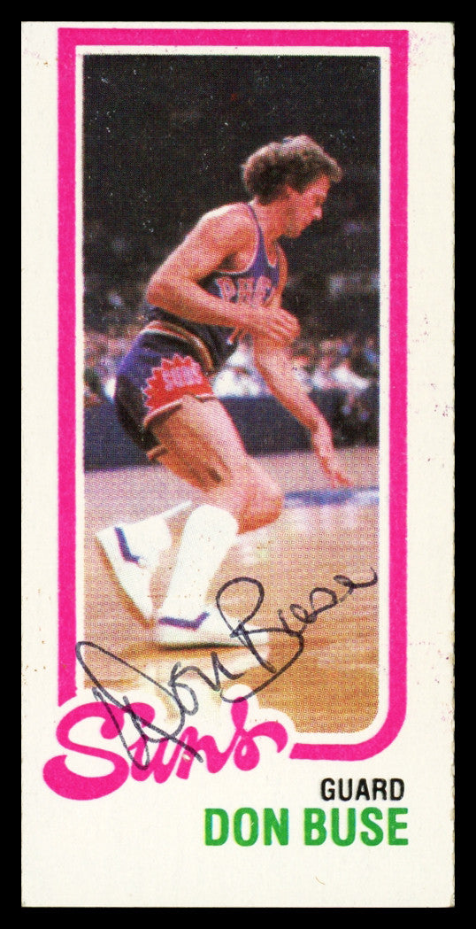 Don Buse Autographed 1980-81 Topps Card #190 Phoenix Suns SKU #259828