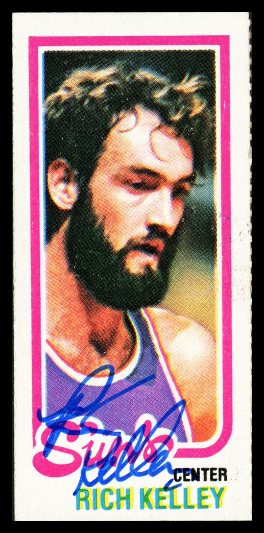Rich Kelley Autographed 1980-81 Topps Card #192 Phoenix Suns SKU #259830