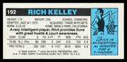 Rich Kelley Autographed 1980-81 Topps Card #192 Phoenix Suns SKU #259830