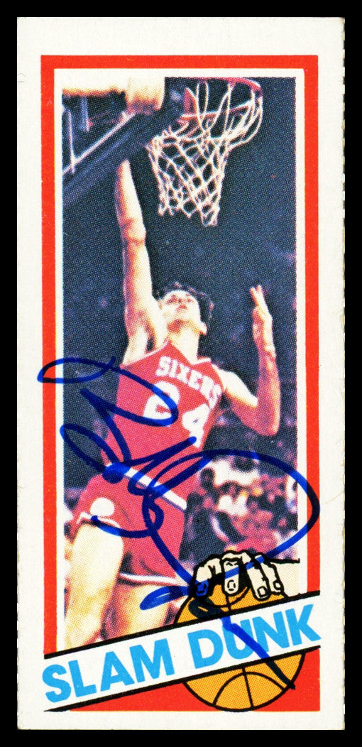 Bobby Jones Autographed 1980-81 Topps Card #263 Philadelphia 76ers SKU #259851