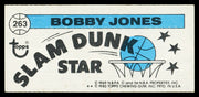 Bobby Jones Autographed 1980-81 Topps Card #263 Philadelphia 76ers SKU #259851
