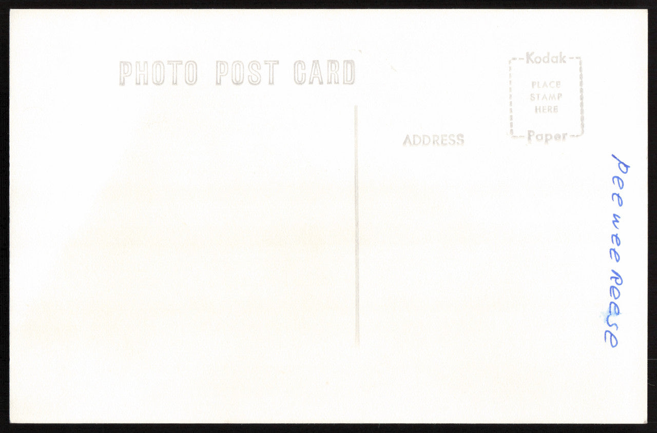 Pee Wee Reese Autographed 3.5x5.5 Postcard Brooklyn Dodgers SKU #260135
