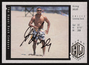 Greg Hill Autographed 1994 Upper Deck Rookie Card #40 Kansas City Chiefs SKU #260207