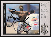Bryant Young Autographed 1994 Upper Deck Rookie Card #36 San Francisco 49ers SKU #260211