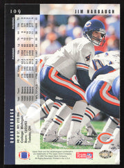 Jim Harbaugh Autographed 1994 Upper Deck Card #109 Chicago Bears SKU #260219