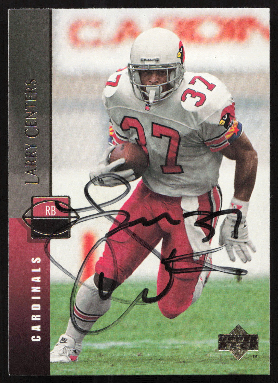 Larry Centers Autographed 1994 Upper Deck Card #241 Arizona Cardinals SKU #260221