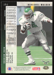 Herschel Walker Autographed 1994 Upper Deck Card #262 Philadelphia Eagles SKU #260222