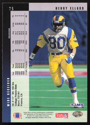 Henry Ellard Autographed 1994 Upper Deck Card #75 Los Angeles Rams SKU #260229