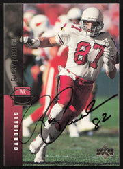 Ricky Proehl Autographed 1994 Upper Deck Card #61 Arizona Cardinals SKU #260231