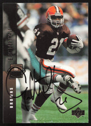 Eric Metcalf Autographed 1994 Upper Deck Card #276 Cleveland Browns SKU #260235