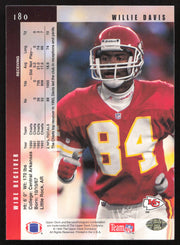 Willie Davis Autographed 1994 Upper Deck Card #180 Kansas City Chiefs SKU #260236