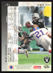 James Jett Autographed 1994 Upper Deck Card #284 Los Angeles Raiders SKU #260238