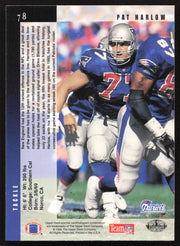 Pat Harlow Autographed 1994 Upper Deck Card #78 New England Patriots SKU #260244