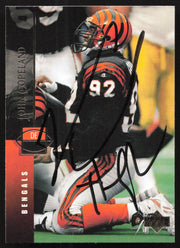 John Copeland Autographed 1994 Upper Deck Card #300 Cincinnati Bengals SKU #260246