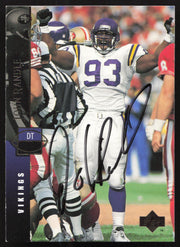 John Randle Autographed 1994 Upper Deck Card #317 Minnesota Vikings SKU #260248