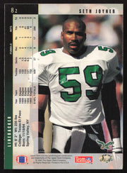Seth Joyner Autographed 1994 Upper Deck Card #82 Philadelphia Eagles SKU #260251
