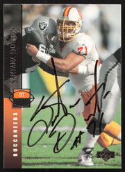 Santana Dotson Autographed 1994 Upper Deck Card #267 Tampa Bay Buccaneers SKU #260253