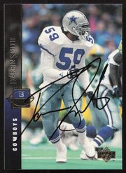 Darrin Smith Autographed 1994 Upper Deck Card #67 Dallas Cowboys SKU #260254