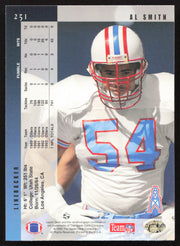 Al Smith Autographed 1994 Upper Deck Card #251 Houston Oilers SKU #260256