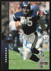Junior Seau Autographed 1994 Upper Deck Card #234 San Diego Chargers SKU #260258