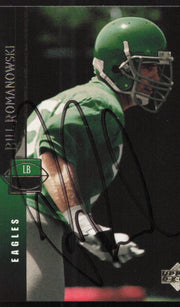Bill Romanowski Autographed 1994 Upper Deck Card #44 New York Jets SKU #260259