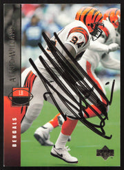 Alfred Williams Autographed 1994 Upper Deck Card #155 Cincinnati Bengals SKU #260260