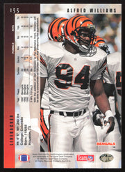 Alfred Williams Autographed 1994 Upper Deck Card #155 Cincinnati Bengals SKU #260260