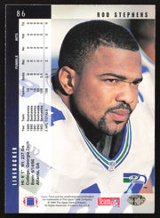 Rod Stephens Autographed 1994 Upper Deck Card #86 Seattle Seahawks SKU #260261