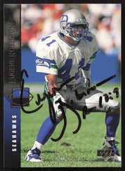 Eugene Robinson Autographed 1994 Upper Deck Card #236 Seattle Seahawks SKU #260270