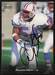 Al Smith Autographed 1995 Upper Deck Card #276 Houston Oilers SKU #260328