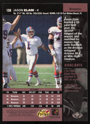 Jason Elam & Tom Rouen Autographed 1996 Upper Deck Card #159 Denver Broncos SKU #260339