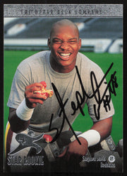 Stephen Davis Autographed 1996 Upper Deck Rookie Card #31 Washington Redskins SKU #260344