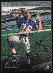 Terry Glenn Autographed 1996 Upper Deck Rookie Card #8 New England Patriots SKU #260348